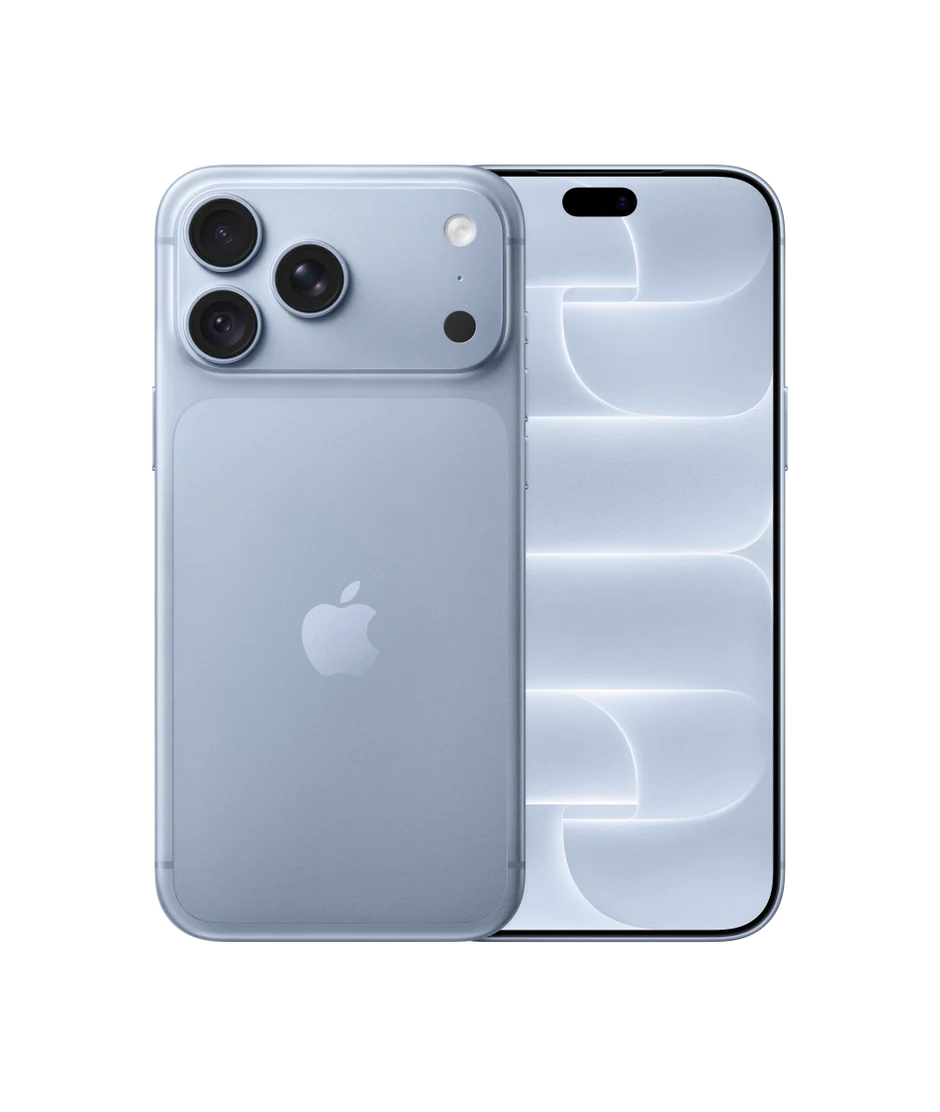 iPhone 18 Pro Max na cor Glacial — imagem oficial Apple